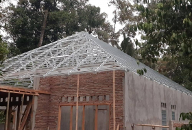 Biaya renovasi atap rumah ganti baja ringan